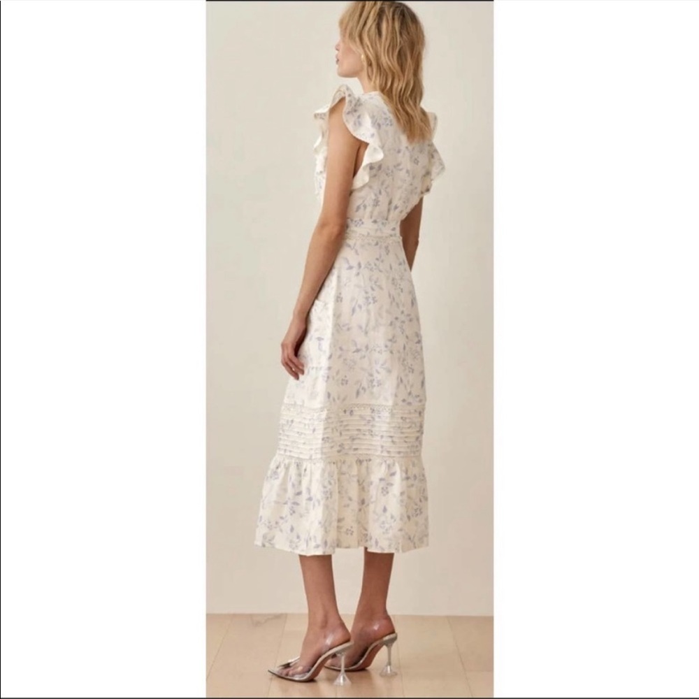 Reformation lili linen dress